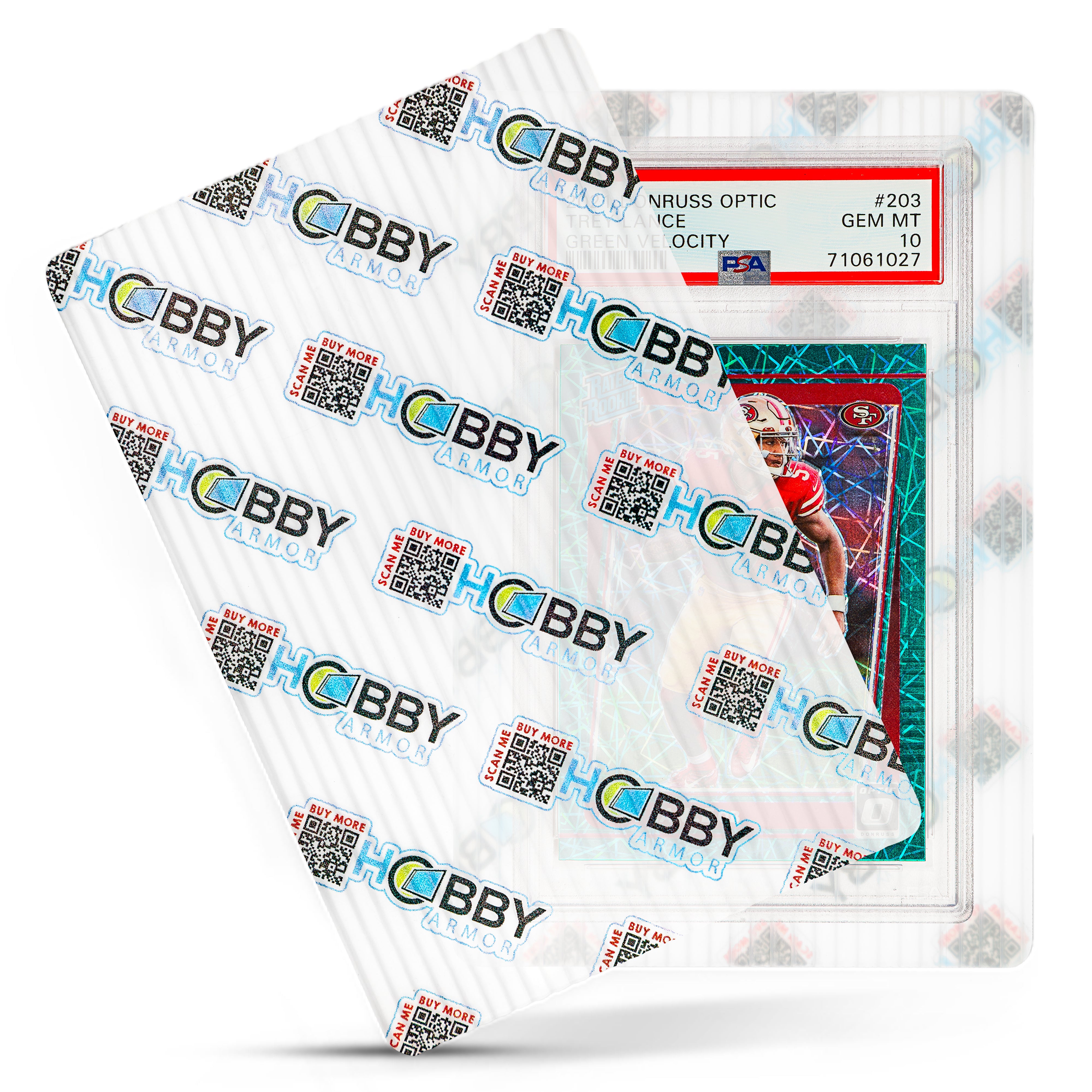 500 Pack Plastic Graded Trading Card Shipping Protector by Hobby Armor, 4 inch x 6 inch with Rounded Corners, Translucent Vibrant Multi-Color Plastic 500 Pack Plastic Graded Trading Card Shipping Protector by Hobby Armor, 4 inch x 6 inch with Rounded Corners, Translucent Vibrant Multi-Color Plastic