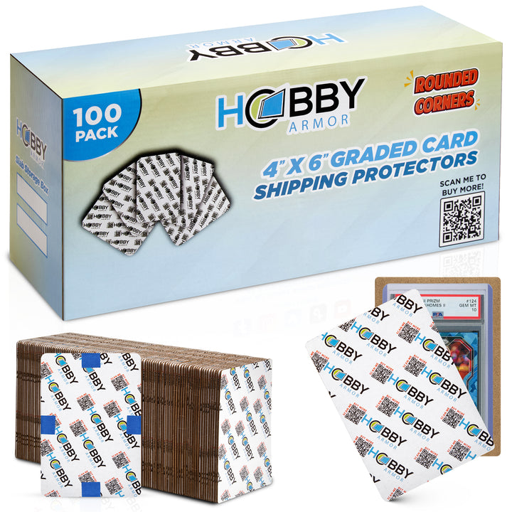 graded card shipping box Cardboard Graded Card Shipping Protectors