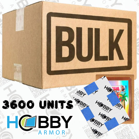 Hobby Armor Bulk Box Trading Card Protectors for Shipping 3.5" x 4.5" - 3600 Units | FREE SHIPPING!